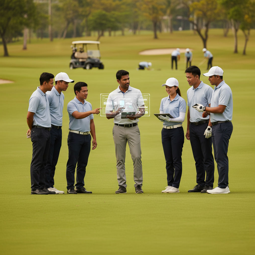 Golf Course Management with Expertise and Technology 3