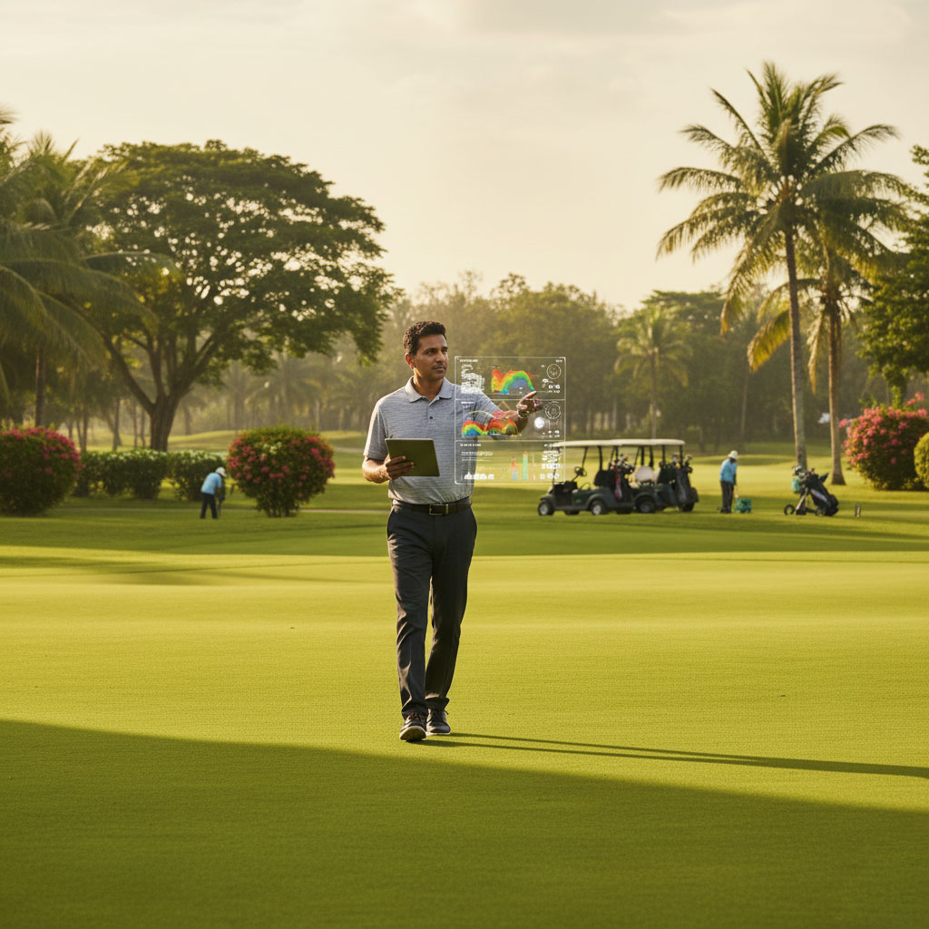 Golf Course Management with Expertise and Technology